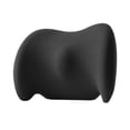thumbnail image 1 of Almohada de apoyo lumbar para conducir, ergonómica y transpirable. negro, 1 of 9