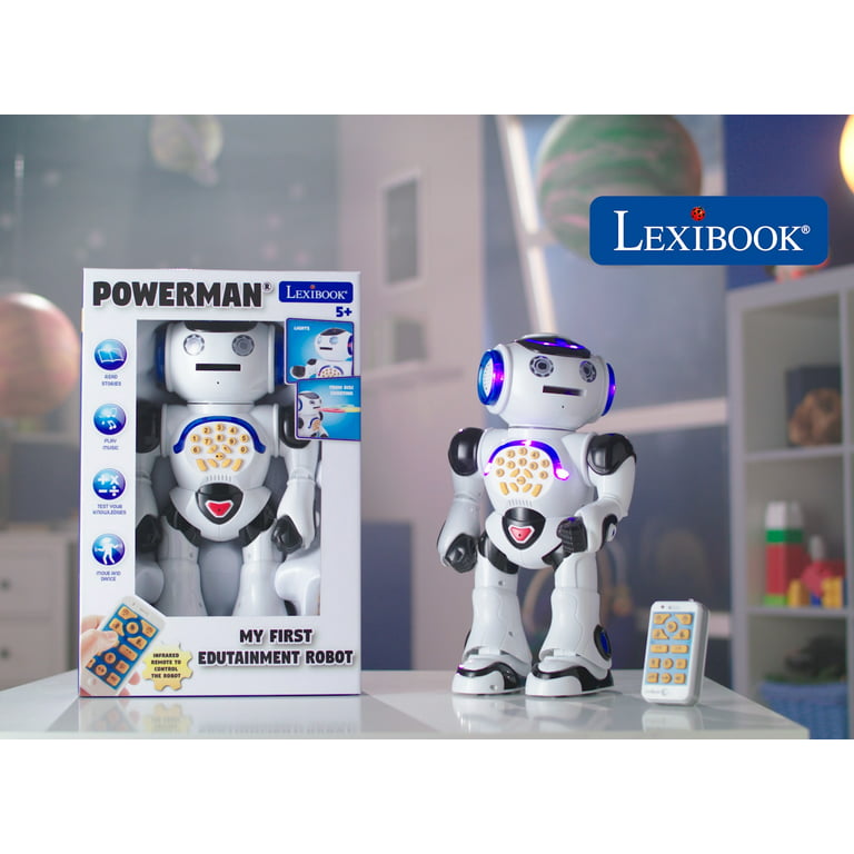 LEXIBOOK Smart Interactive Robot Toy with AI, Remote Control, Storytelling