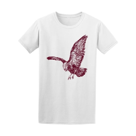 Flying Eagle Sketch Tee Men's -Image by Shutterstock