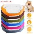 Pet Dog Bed & Cat Bed, iMounTEK AntiAnxiety Cozy Nest Sofa Bed Warming