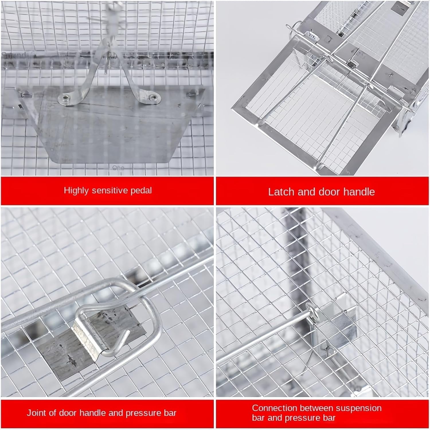Chipmunk, Squirrel Trap Cages, Rat Trap That Works 2 Pack, Humane Mouse Trap for Home | Catch and Release | Reusable and Durable | No Kill Animal Trap | for Inside Home and Outdoor Use