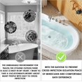 thumbnail image 3 of 10 Piezas de Revestimiento Desechable para Bañera, Bolsa de Baño Desechable Portátil - Película Gruesa Ultra Grande y Revestimiento de Cubierta, para Bañeras, Viajes, Hogar, 3 of 4