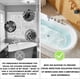 thumbnail image 3 of 10 Piezas de Revestimiento Desechable para Bañera, Bolsa de Baño Desechable Portátil - Película Gruesa Ultra Grande y Revestimiento de Cubierta, para Bañeras, Viajes, Hogar, 3 of 4