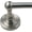 Satin Nickel, variant on 8218BLK 18" Midtowne Towel Bar Black Finish