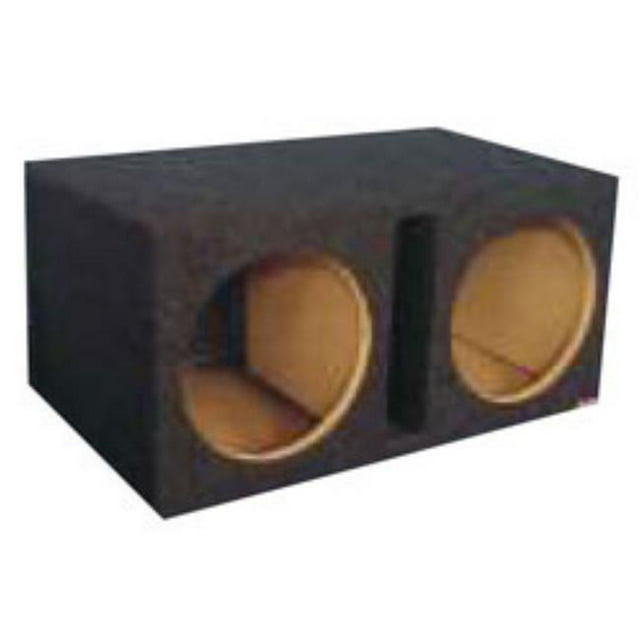 Atrend Enclosures 12DQV 12 Dual Vented Square Box Round Cut Enclosure