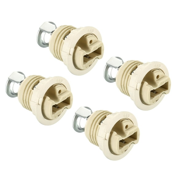 Uxcell G9 Light Base Socket Ceramic Lamp Halogen Bulb Holder Connector 2pcss