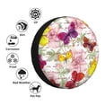 thumbnail image 4 of Balery Butterflies and Vintage Cubiertas para Neumáticos - Protector Resistente para Neumáticos de Camioneta, SUV, Remolque, Camper y RV-16 inch, 4 of 6