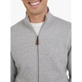 thumbnail image 4 of Chaps Men's & Big Men's Full Zip Mock Neck Sweater, Sizes S-3XL, 4 of 8