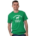 thumbnail image 5 of Happiness Loving A Pitbull Rescue Dog Men's Graphic T Shirt Tees Brisco Brands M, 5 of 6