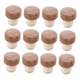 thumbnail image 4 of ULTNICE Red Sealing Plug Stopper Cylindrical 12Pcs 1.38X1.14X0.77Inch, 4 of 8