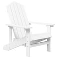 thumbnail image 6 of vidaXL Patio Adirondack Chair HDPE Brown, 6 of 25