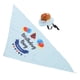 thumbnail image 4 of Suministros para fiestas de cumpleaños para perros, bandana para perros chirriante divertida, baberos triangulares, bufanda para decoración de cumpleaños de cachorros y perros, color azul, 4 of 5