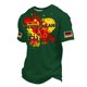 thumbnail image 1 of Women's Germany Football Graphic T-Shirt, Men's Soccer Graphic T-Shirt, Casual Short Sleeve Sports Top for Workout for Soccer Tournament 2026 Dark Green Size: 2XL, 1 of 4