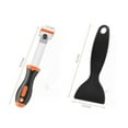 thumbnail image 3 of Armastuse 4 Pack Razor Blade Scraper, Premium Cleaning Scraper Tool with 50 PCS Metal & Plastic Razor Blades, Multi-Purpose Glass Scraper for Windows, Sticker, Decals, Cooktop, Paint Removal, 3 of 4
