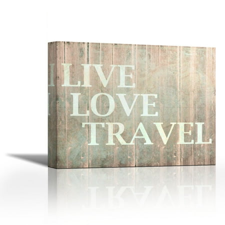 Live Love Travel Contemporary Fine Art Giclee On Canvas Gallery Live Love Travel Contemporary Fine Art Giclee On Canvas Gallery Wrap Wall Décor Painting 27 X 22 Inch Ready To Hang