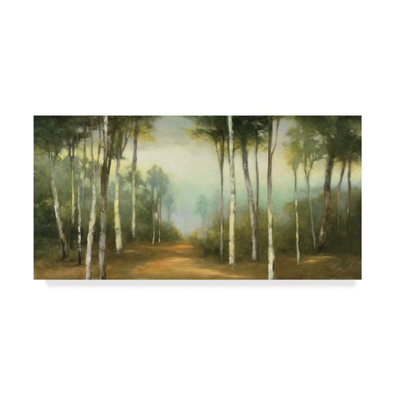 Trademark Fine Art 'Then Again' Canvas Art by Julia Purinton