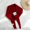 thumbnail image 2 of Zijinkuiwen Womens Scarf Knitted Pointed Tip Self Tie Warm Wrap for Daily Wear and Cold Weather Occasions,,One Size, 2 of 4