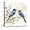 Blue Bird Wall Art - 3, variant on ZHONGYUTONG Blue Bird Wall Art Canvas Prints Birds on Tree Pictures Wall Decor Animal Artwork Painting for Bedroom Bathroom Decor Framed (16.00" x 16.00")