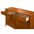 thumbnail image 4 of Glory Furniture Hammond 8 Drawer Dresser in Oak, 4 of 5