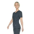 thumbnail image 4 of Landau Essentials Tailored Fit 4-Pocket V-Neck Scrub Top for Women 8111, 4 of 8