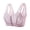 🔥 Purple, variant on Everyday Bras Front Closure Bras Push up Lingerie for Women Sostenes Para Mujer Sin Varillas Breathable Front-Closure Wireless Breathable Support Bra Solid Color Easy-On Front Clip Design