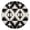 Diamond Pattern (10), variant on Bohemian Floral Round Tablecloth Elastic Edge, Stretch Fit Cover for 38-42 Inch Tables, Resistant to Wrinkles Easy Care