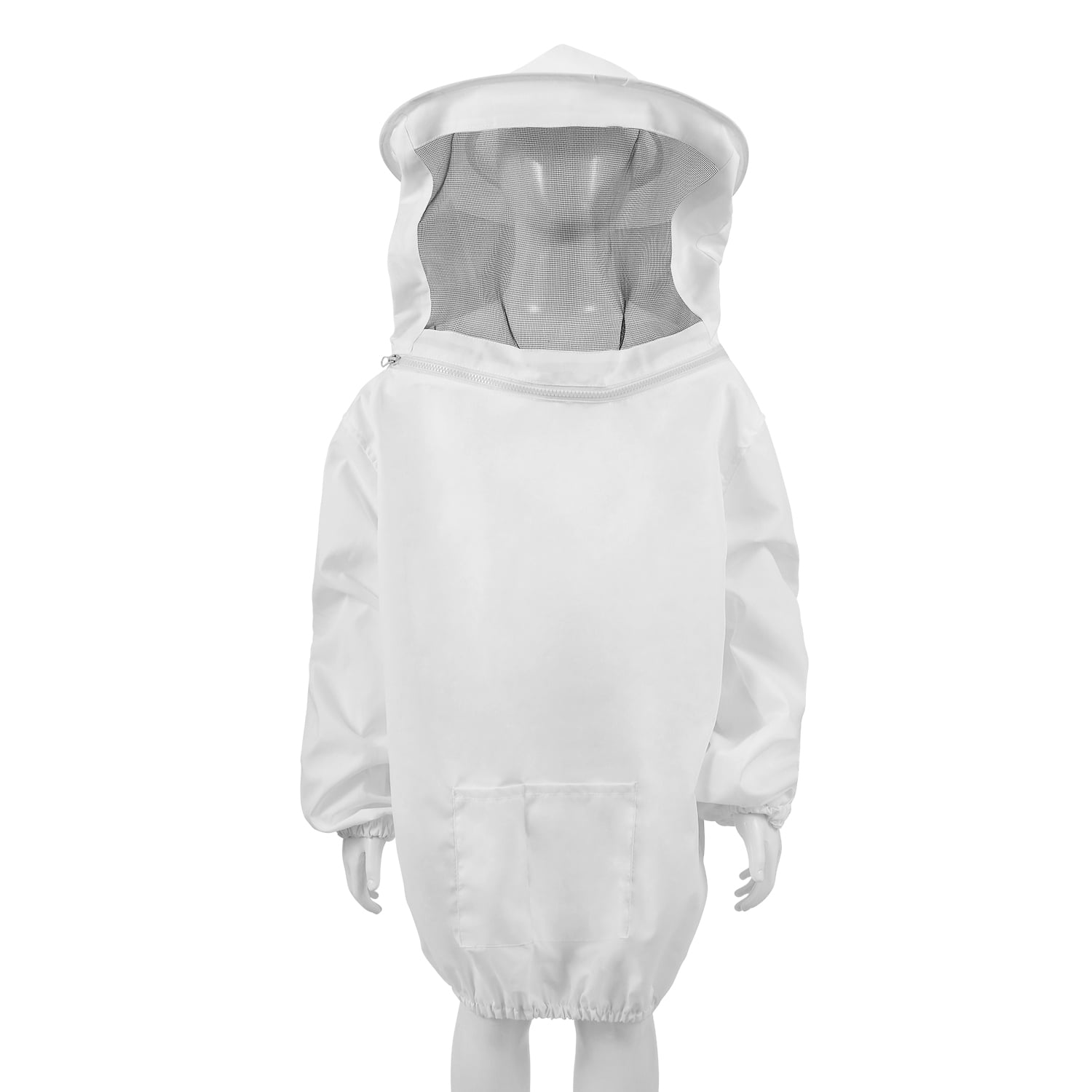 Premium Beekeeping Ventilated Jacket Round Veil Protective 