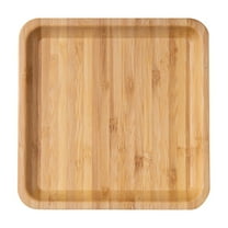 YFTDEF Solid Wood Tray, Multi-Shaped Storage Tray, Natural Bamboo Material, Versatile Snack and Fruit Platter, Perfect for Parties and Gatherings, Durable and Elegant Design