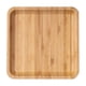 thumbnail image 2 of Bandeja de Bambú para Aperitivos | Bandeja de Madera Amarilla para Servir Frutas y Aperitivos | Bandeja Pequeña de Madera Multitamaño para Cocina, Comedor o Fiesta | Juego de 1 Pieza, 2 of 7