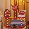 thumbnail image 4 of LEFTHIGH Home Christmas Street Sign Decorative Lights-Wooden Christmas Holiday Window Desktop Mood LED Lights-Christmas Tree/Dining Table/Living Room/Bedroom/Terrace Birthday Gifts, 4 of 6