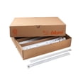 thumbnail image 3 of 10 Pairs Blum 22" 3/4 Extension Side-Mount Euro Epoxy Slide 230M, White, 3 of 4