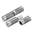 thumbnail image 1 of Soldadas Barril Bisagras, 32mm x 7mm Macho a Hembra Hierro Bisagra Pasador para Metal Hogar Portón Puerta Ventana 30 Pares, 1 of 5