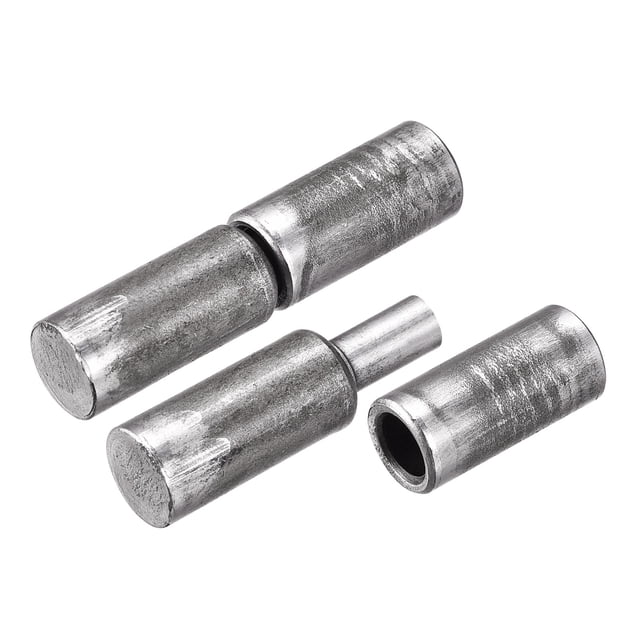 Soldadas Barril Bisagras, 32mm x 7mm Macho a Hembra Hierro Bisagra Pasador para Metal Hogar Portón Puerta Ventana 30 Pares