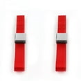 thumbnail image 1 of Kit de Ceinture de Sécurité pour Seau à Genoux Rouge 2 Points pour Avion Chevrolet II 1966-1967 - 2 Ceintures, 1 of 1