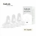 thumbnail image 1 of Natural Flow Baby Bottle Silicone Nipple Level 2, Medium Flow (M), 3+ Months, 3 Counts (Pack of 1), 1 of 6