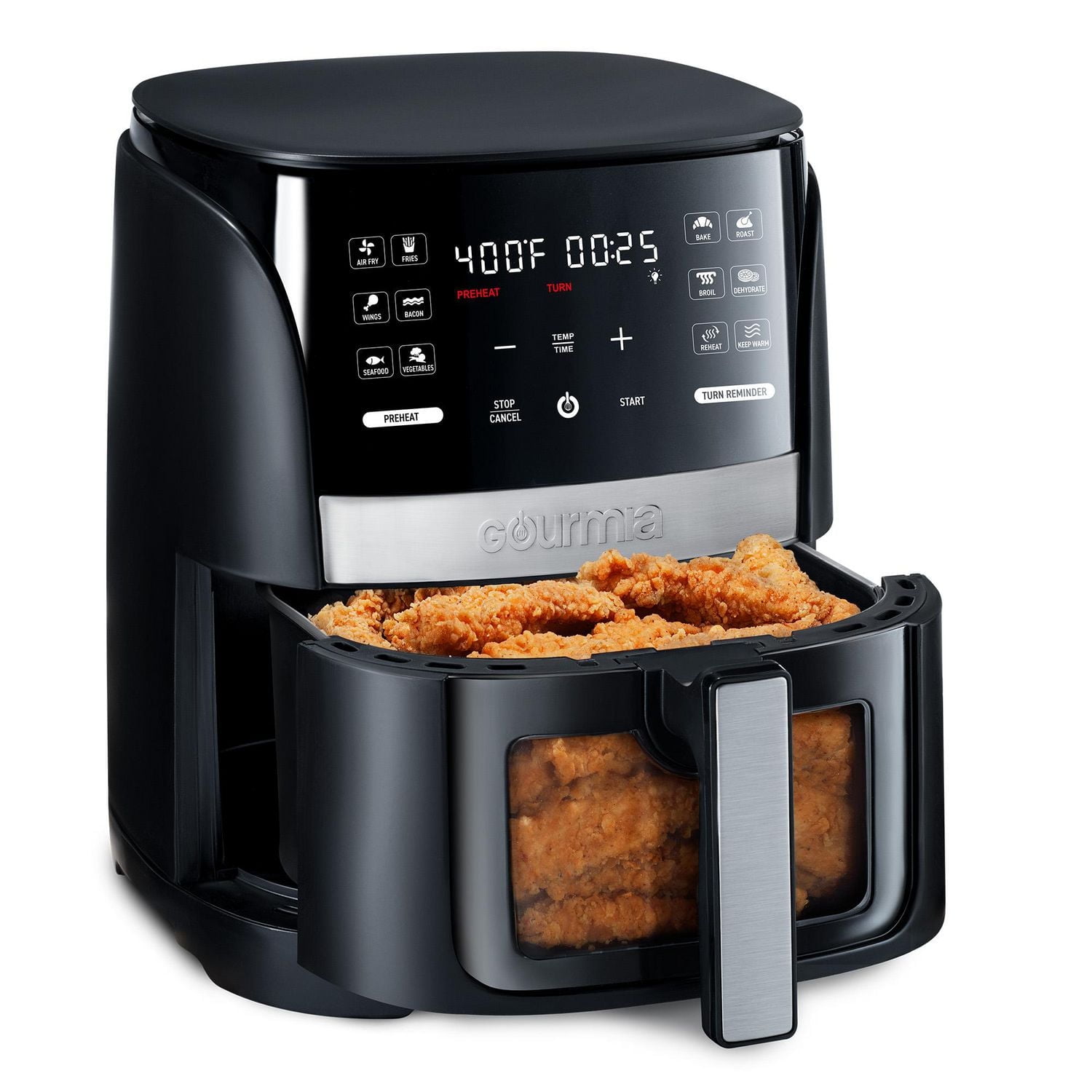 キッチン家電 Gourmia 7-qt Digital Air Fryer Gourmia 5.7 L / 6-QT. Digital Air Fryer – GAF616, Gourmia