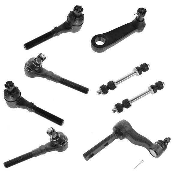 TRQ Steering & Suspension Kit LH RH Front Set of 8 for Ford Lincoln 4WD New PSA59072 Fits select: 1997-2003 FORD F150, 1997-2002 FORD EXPEDITION