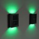 thumbnail image 4 of Eyfqtcs Lámpara De Pared Colorida Con Control De Luz Inteligente De Luz Solar Led De 2 Piezas Decoración De Jardín, 4 of 9