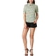 thumbnail image 2 of BLUSA CHIC para Mujeres con Cuello Caído, Cuello Abierto, Mangas Abullonadas, Camisa de Chifón M Beige, 2 of 6