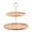 Beige-M, variant on FHBVT Wooden Fruit Tray, Double-Layer Cake Display Stand for Desserts, Cupcakes, Snacks, and Fruit, Elegant Home Decor for Dining Table, Special Occasions, Parties, Weddings and Gift Giving