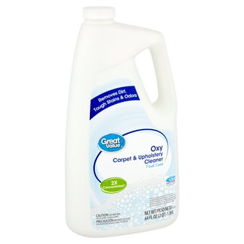 Great Value Carpet & Rug Cleaners, Fresh Scent, 64 Fluid Ounce 2137