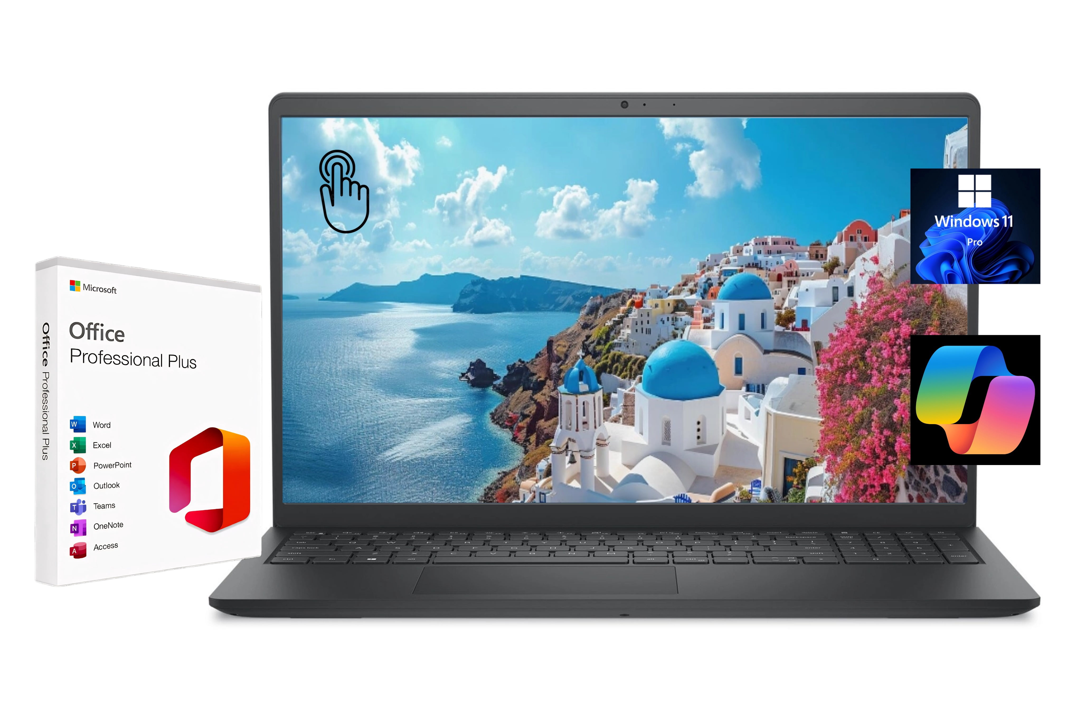 Dell Inspiron 15 Business Laptop, Free Microsoft Office 2021 with
