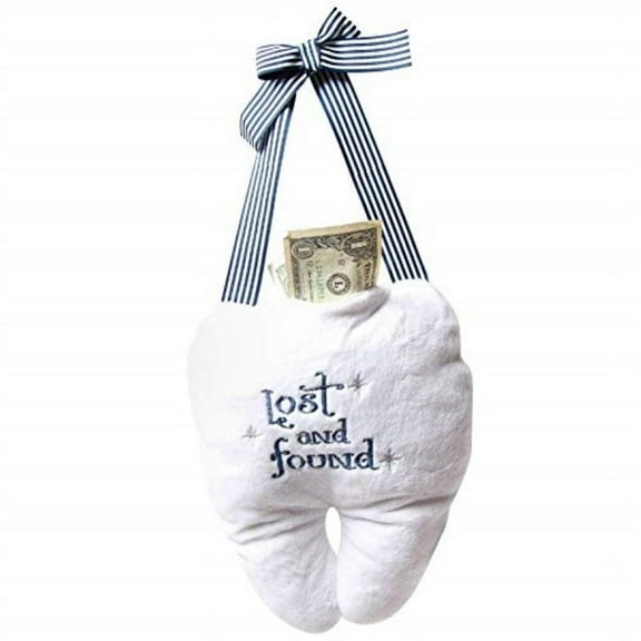 Snuggle Stuffs Tooth Fairy Lost & Found Pillow, Blue