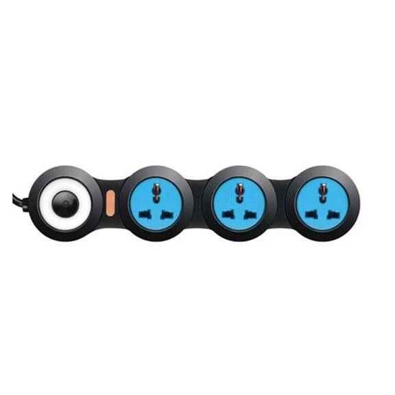 Power Strip Electric Universal Outlets Plugs Surge Protection Socket Space Saving Practical