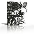 thumbnail image 1 of Monochrome Foliage I - Contemporary Fine Art Giclee on Canvas Gallery Wrap - wall décor - Art painting - 27 x 36 Inch - Ready to Hang, 1 of 2