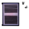 thumbnail image 1 of Kit De Extensión De Pestañas,144 Pestañas Individuales 8-16mm Pinzas Pestañas En Racimo Maquillaje para Mujeres, 1 of 5