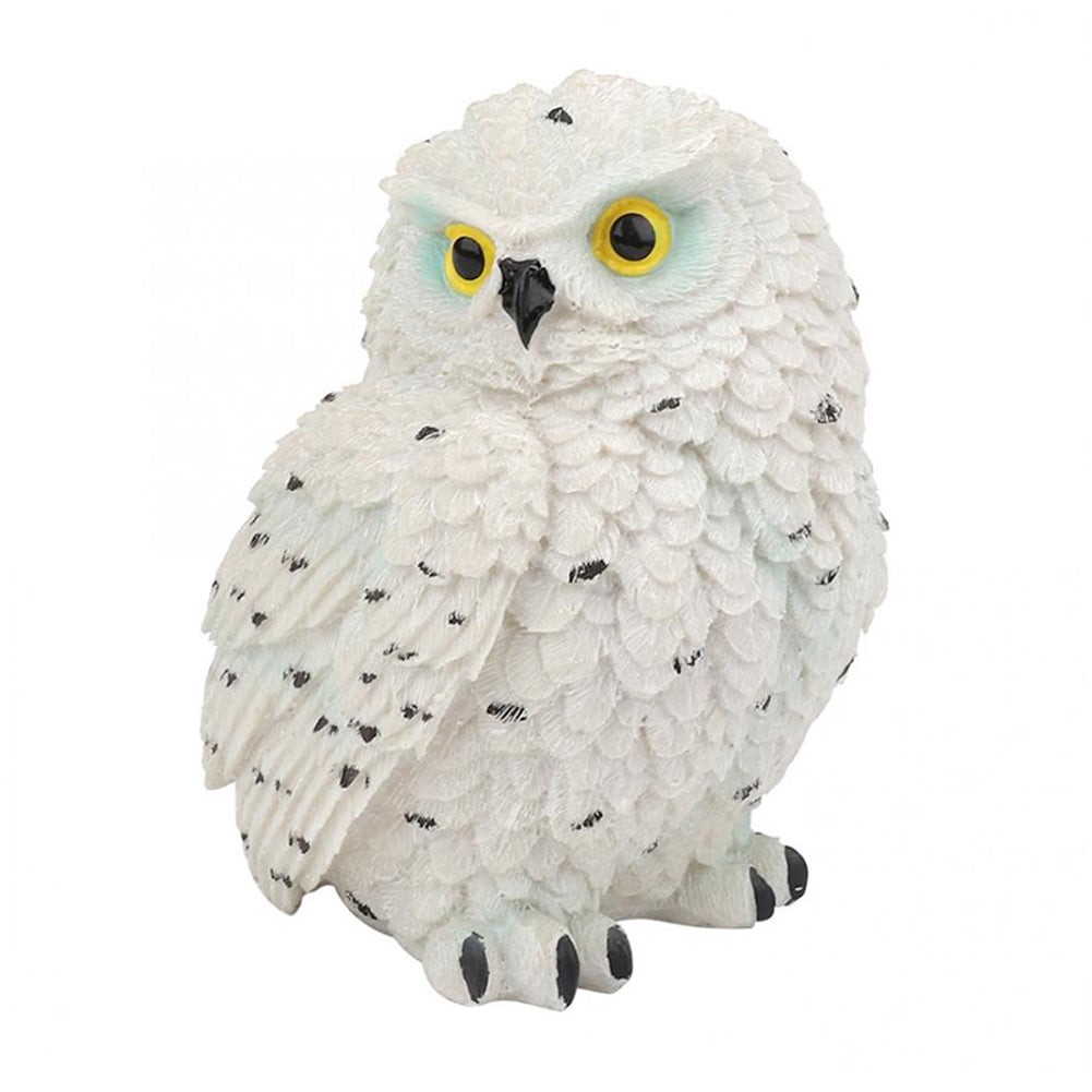 resin owl statue