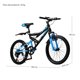 thumbnail image 5 of Bicicleta Montaña Infantil Little monkey R20 7 Vel Doble Suspension Azul, 5 of 5