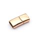 thumbnail image 4 of 5 uds de material acero inoxidable perfecl Broche para hacer joyas conector hebilla cordón de material cuero plano, 4 of 7