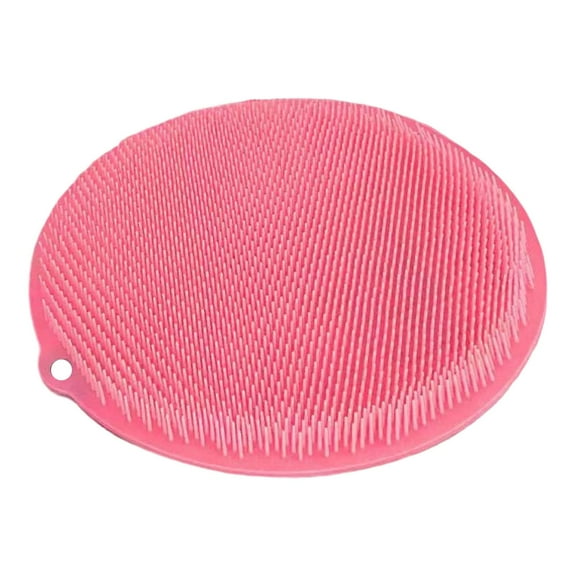 Shower Foot & Back Scrubber Mat - Extra Large Cleaning Pad with Strong Suction Cups - Massage & Exfoliate Without Bending - Non- Bath Accessory for Tired Feet